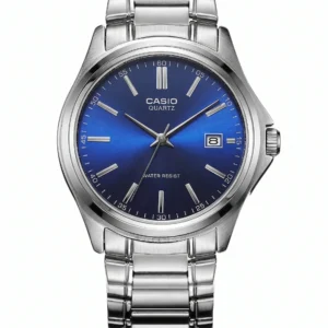 Reloj Casio MTP-1183-2A Original – Elegancia Clásica en Acero y Esfera Azul